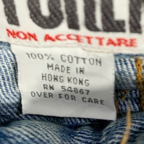 Vintage Forenza Barrel Leg Jeans Size 12 - Picture 8 of 8